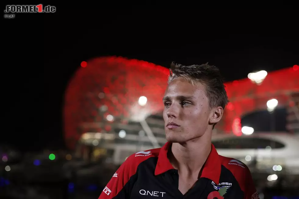 Max Chilton feierte beim Abu-Dhabi-Grand-Prix 2012 sein Formel-1-Debüt im Marussia – als Freitagsfahrer. Foto zur News: Max Chilton feierte beim Abu-Dhabi-Grand-Prix 2012 sein Formel-1-Debüt im Marussia – als Freitagsfahrer.