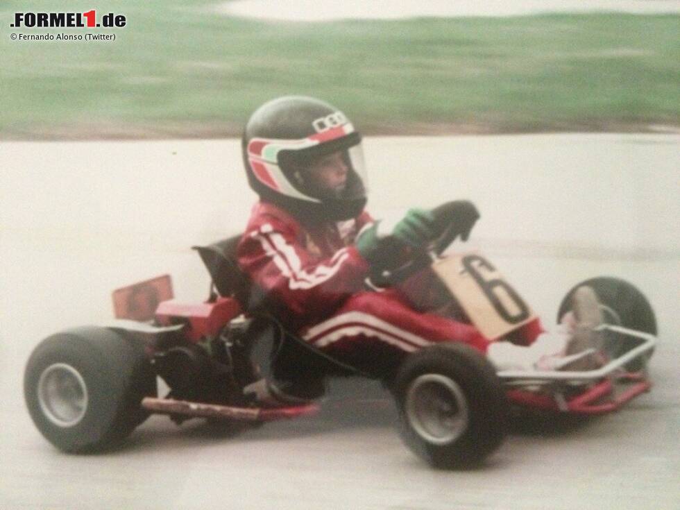 Zwei WM-Titel und 30 Grand-Prix-Siege hat Fernando Alonso errungen, dazu in der Formel 1 geschätzte 150 Millionen Euro verdient - aber angefangen hat alles im Go-Kart, hier im Alter von zarten neun Jahren. Zwei WM-Titel und 30 Grand-Prix-Siege hat Fernando Alonso errungen, dazu in der Formel 1 geschätzte 150 Millionen Euro verdient - aber angefangen hat alles im Go-Kart, hier im Alter von zarten neun Jahren.