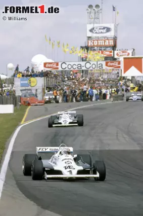 Carlos Reutemann, später Gouverneur von Santa Fe, feierte 1980 und 1981 insgesamt drei Siege auf Williams, hier in Belgien 1981. Damals fand der Grand Prix noch nicht in Spa-Francorchamps, sondern in Zolder statt. Foto zur News: Carlos Reutemann, später Gouverneur von Santa Fe, feierte 1980 und 1981 insgesamt drei Siege auf Williams, hier in Belgien 1981. Damals fand der Grand Prix noch nicht in Spa-Francorchamps, sondern in Zolder statt.