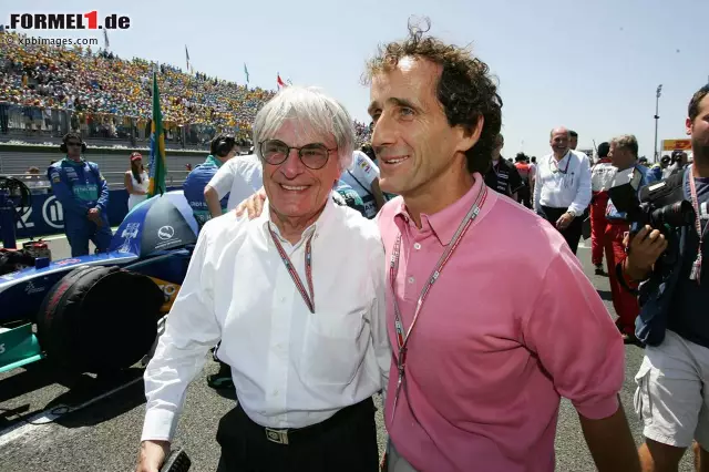 ... und Alain Prost. Später beschäftigte sich das Oberste Gericht in London mit der Frage: War das Bestechung? Foto zur News: ... und Alain Prost. Später beschäftigte sich das Oberste Gericht in London mit der Frage: War das Bestechung?