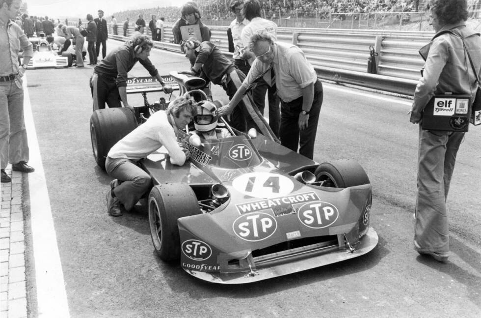 Foto zur News: Mosley hatte 1969 das Formel-1-Team March gegründet. Das M im Teamnamen stand für ihn: Mosley (M) war Finanzberater, Alan Rees (AR) Sportdirektor, Graham Coaker (C) Produktionschef und Robin Herd (H) Konstrukteur.