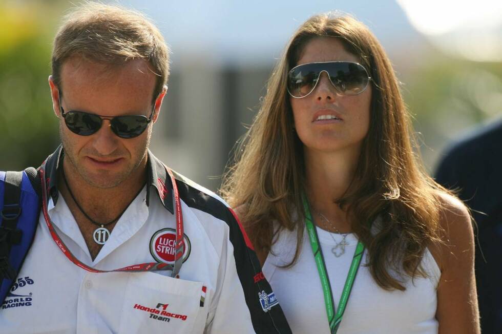 Foto zur News: Und Silvana und Rubens Barrichello haben schon immer wie ein altes Ehepaar gewirkt.