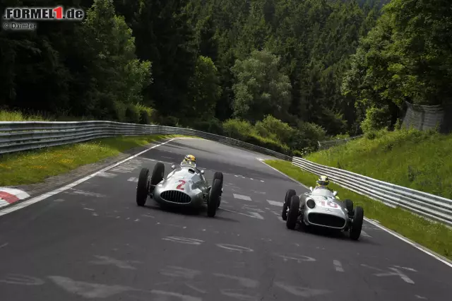 Foto zur News: Die Nürburgring-Nordschleife hat viel Tradition und unglaubliche Ausmaße: eine Runde hat knapp 21 Kilometer Länge und 73 Kurven. 1927 wurde die Nordschleife als "Gebirgs-, Renn- und Prüfungsstrecke" eröffnet. Der Rundenrekord steht bei 6:11.13 Minuten - aufgestellt 1983 von Stefan Bellof im Porsche 956 C.