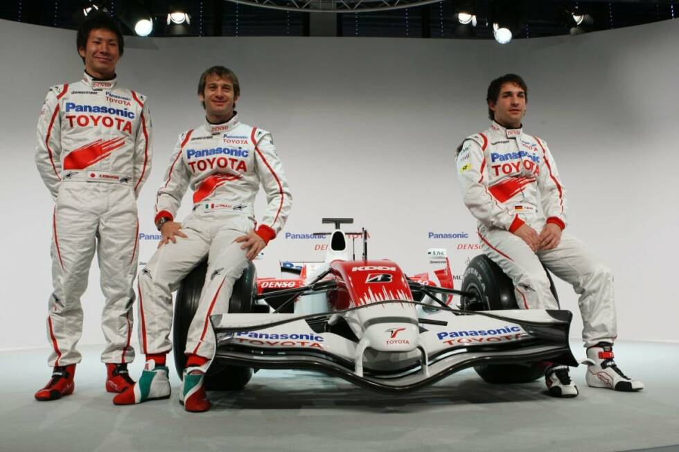 Foto zur News: Die Rückkehr in die Szene: Timo Glock kommt 2008 als frisch gebackener GP2-Champion zum gigantischen Toyota-Werksteam. Die Erfolgsaussichten mit der japanischen Mannschaft sind gut. Dennoch muss Glock im ersten Jahr viel lernen - teils ist dieser Prozess schmerzhaft.