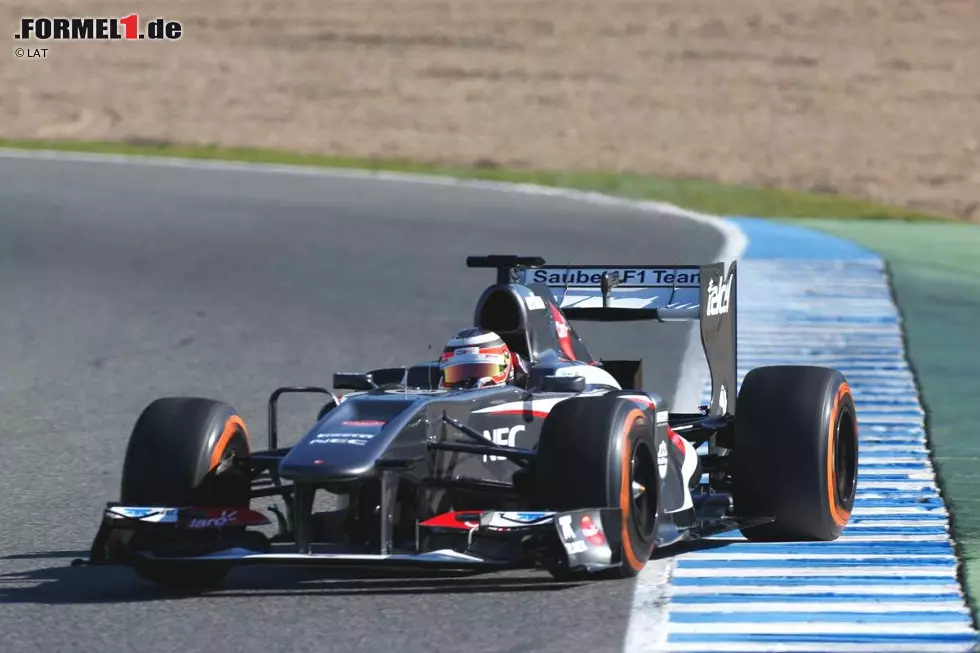 2013 wechselte Hülkenberg zu Sauber, doch die vielversprechenden Eindrücke der ersten Tests sollten sich als trügerisch erweisen. Foto zur News: 2013 wechselte Hülkenberg zu Sauber, doch die vielversprechenden Eindrücke der ersten Tests sollten sich als trügerisch erweisen.