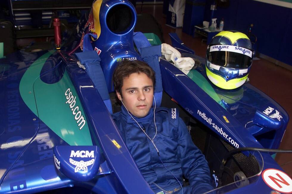 Foto zur News: ...eine Testchance bei Sauber ein. Dort hatte man eben mit Kimi Räikkönen erfolgreich auf einen Youngster gesetzt. Massa bewährte sich und erhielt für 2002 sein erstes Formel-1-Renncockpit.