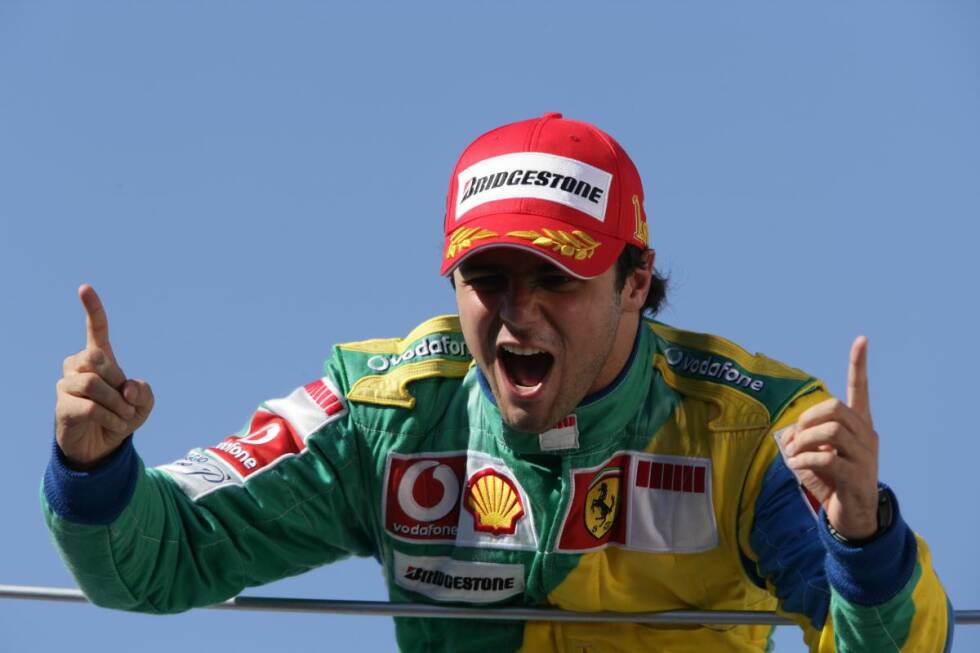 Foto zur News: Er setzte aber mit seinem ersten Grand-Prix-Sieg in der Türkei 2006 ein Ausrufezeichen. Für Massa war es ein perfektes Wochenende, hatte er sich  auch die Pole-Position im Istanbul Park ergattert. Beim Heimrennen in Brasilien siegte er ein weiteres Mal.
