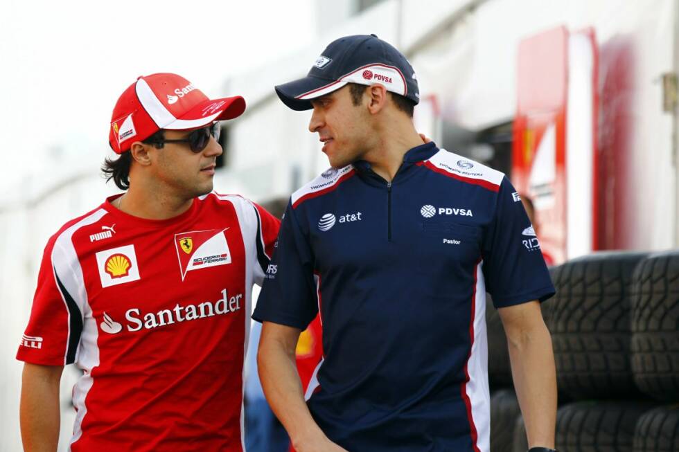 Foto zur News: Doch der inzwischen 32-Jährige fand bei Williams Unterschlupf, wo er 2014 Pastor Maldonado ersetzte. Damit tritt er in die Fußstapfen seines Ferrari-Vorgängers Rubens Barrichello, der im Karriereherbst ebenfalls bei Williams andockte.