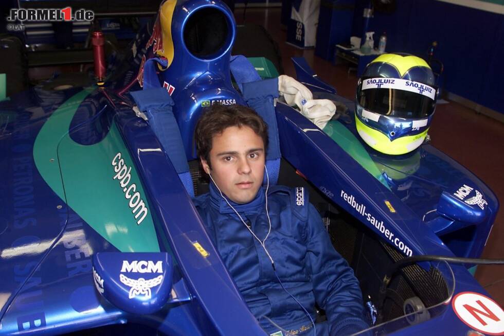 Foto zur News: ...eine Testchance bei Sauber ein. Dort hatte man eben mit Kimi Räikkönen erfolgreich auf einen Youngster gesetzt. Massa bewährte sich und erhielt für 2002 sein erstes Formel-1-Renncockpit.