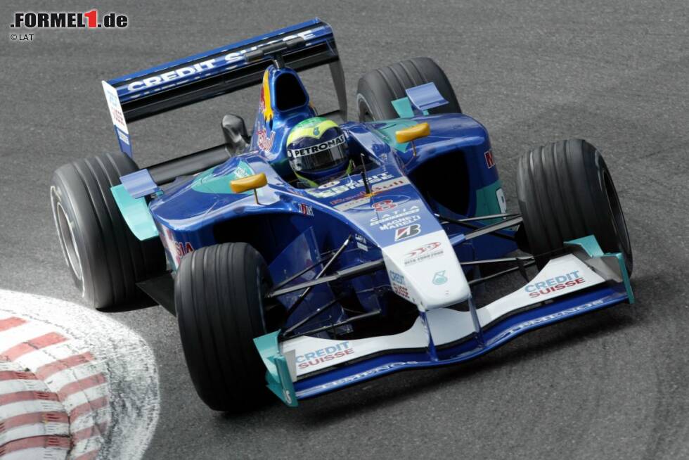 Foto zur News: In seiner Debütsaison erwies sich der 20-Jährige zwar als schnell, aber auch als ungestüm. Im Vergleich zu Vorgänger Räikkönen war seine Fehlerquote deutlich höher. Daher entschied sich Peter Sauber, ihn für ein Jahr...
