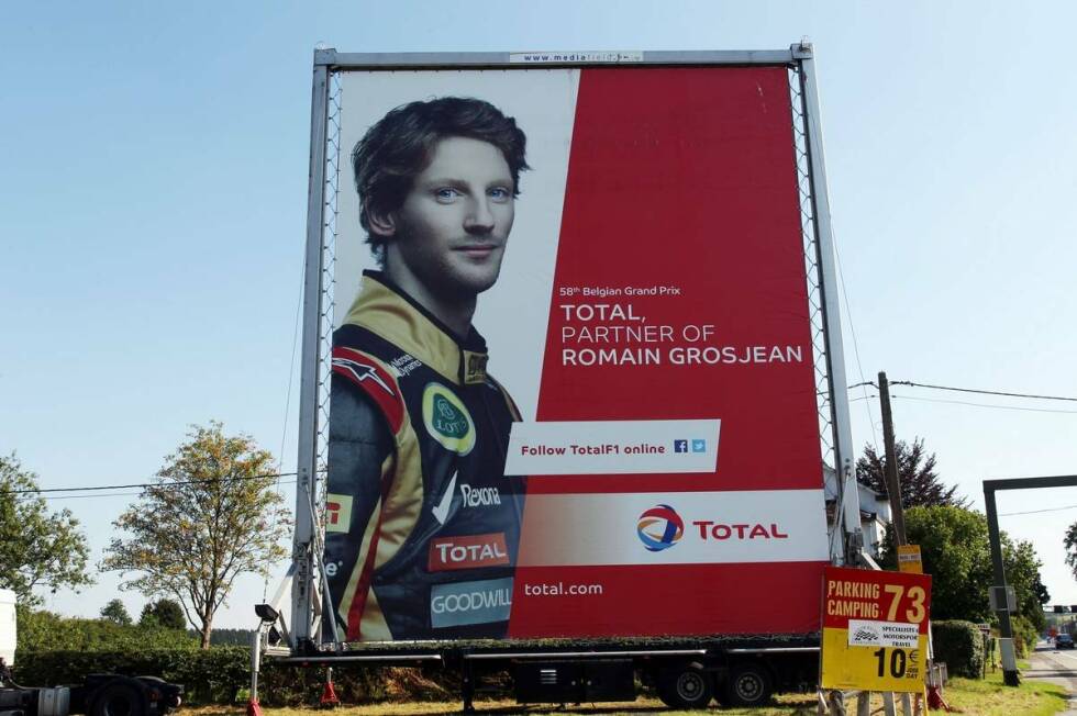 Foto zur News: Platz 7: Romain Grosjean, 2 Millionen Euro.