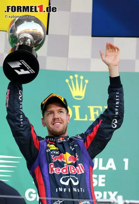 Daily Mirror (England): "Sebastian Vettel gewinnt ein dramatisches Rennen in Suzuka, scheitert jedoch im ersten Versuch, seinen historischen vierten WM-Titel perfekt zu machen. Der Deutsche distanziert Grosjean und Webber, aber Alonsos vierter Platz hält das Titelrennen (theoretisch) am Leben." Foto zur News: Daily Mirror (England): "Sebastian Vettel gewinnt ein dramatisches Rennen in Suzuka, scheitert jedoch im ersten Versuch, seinen historischen vierten WM-Titel perfekt zu machen. Der Deutsche distanziert Grosjean und Webber, aber Alonsos vierter Platz hält das Titelrennen (theoretisch) am Leben."