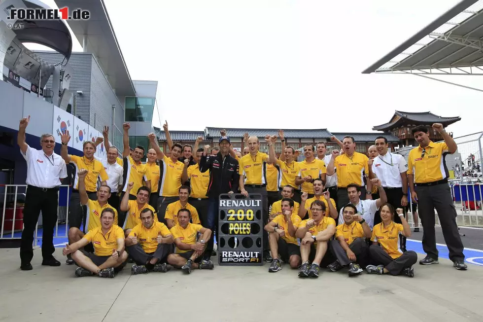 Foto zur News: Pole #200: Mark Webber, Red-Bull-Renault, Yeongam (Südkorea) 2012