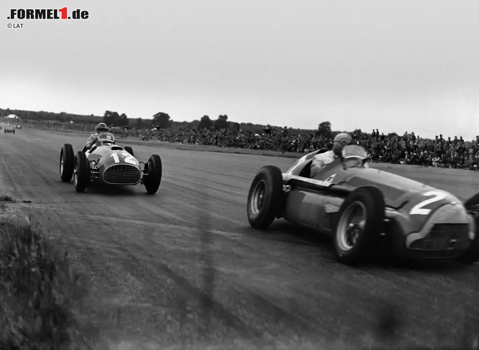 Foto zur News: Die fünf nächstplatzierten Hersteller in der Liste: Ferrari, 208; #1 Jose Froilan Gonzales, Ferrari, Silverstone (Großbritannien) 1951