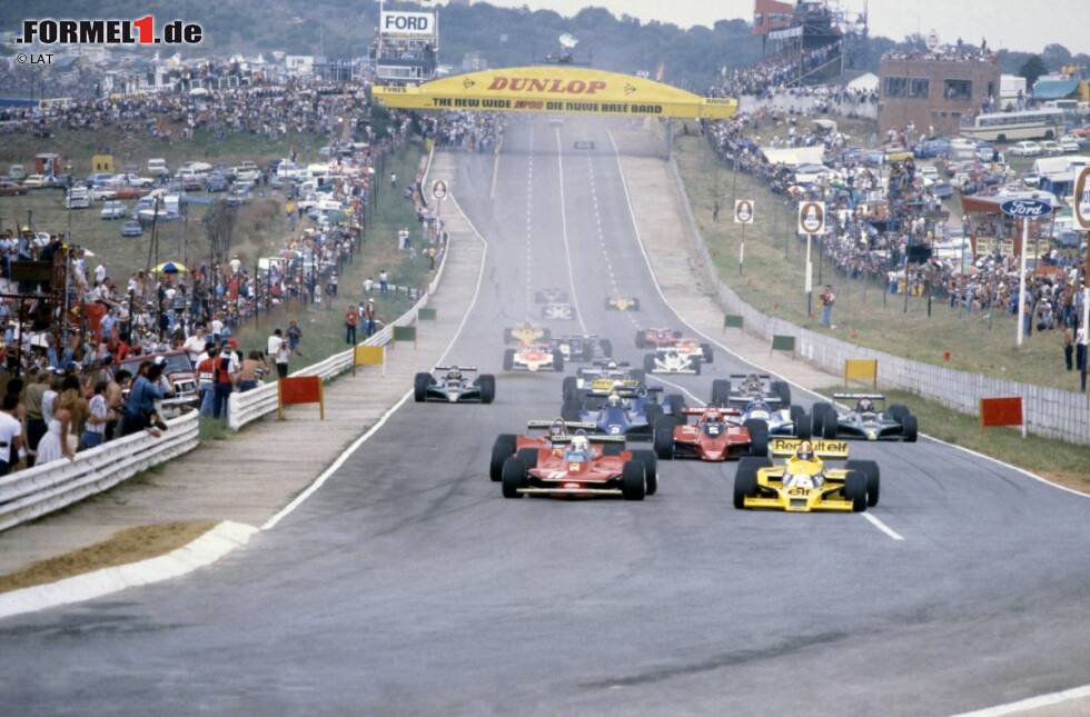 Foto zur News: Pole #1: Jean-Pierre Jabouille, Renault, Kyalami (Südafrika) 1979