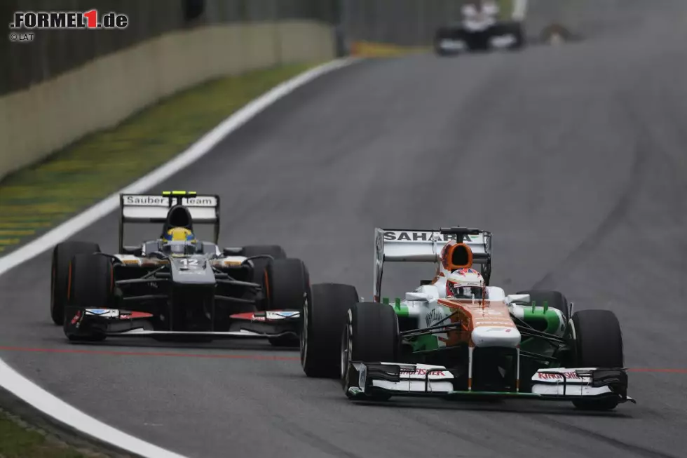 Bleibt nur noch das Saisonfinale in Brasilien, das Force India 2012 mit Nico Hülkenberg um ein Haar gewonnen hätte. Immerhin gelingt es, den sechsten Platz in der Konstrukteurs-WM zu behaupten - letztendlich doch deutlich: 20 Punkte vor Sauber. Foto zur News: Bleibt nur noch das Saisonfinale in Brasilien, das Force India 2012 mit Nico Hülkenberg um ein Haar gewonnen hätte. Immerhin gelingt es, den sechsten Platz in der Konstrukteurs-WM zu behaupten - letztendlich doch deutlich: 20 Punkte vor Sauber.