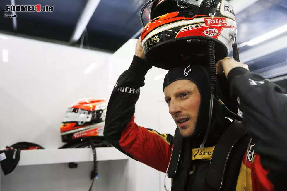 Für Teamkollege Grosjean endet beim britischen Grand Prix mit der vierten Nullrunde hintereinander seine längste Durststrecke der gesamten Saison. Foto zur News: Für Teamkollege Grosjean endet beim britischen Grand Prix mit der vierten Nullrunde hintereinander seine längste Durststrecke der gesamten Saison.