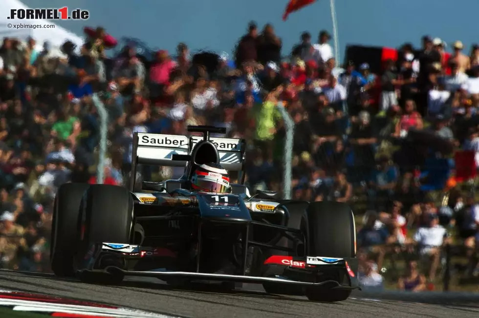 Foto zur News: In den USA wächst Hülkenberg noch einmal über sich hinaus und beweist als Vierter des Qualifyings, dass er in die Formel 1 gehört.