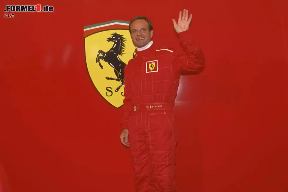 Foto zur News: Winter 1999/2000: Rubens Barrichello wird Ferrari-Fahrer!