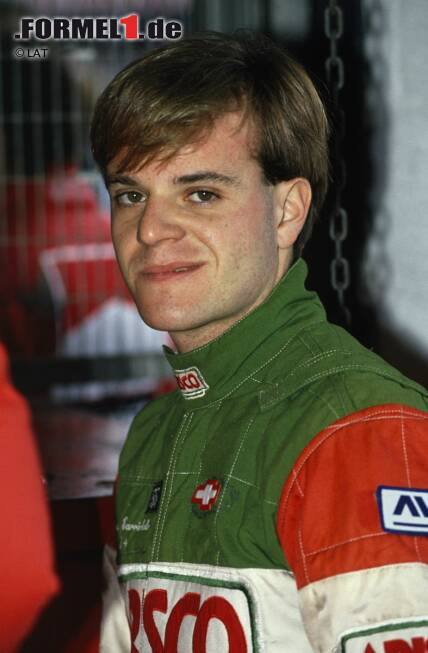Genannt wird er "Rubinho", weil er am gleichen Tag wie sein gleichnamiger Vater, dem 23. Mai, Geburtstag hat. Auf diesem Foto ist der junge Barrichello gerade mal 18 Jahre alt. Genannt wird er "Rubinho", weil er am gleichen Tag wie sein gleichnamiger Vater, dem 23. Mai, Geburtstag hat. Auf diesem Foto ist der junge Barrichello gerade mal 18 Jahre alt.