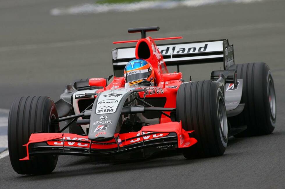 Foto zur News: April 2006: Wieder sitzt Adrian Sutil im Auto. Dieses Mal bei den Testfahrten in Silverstone. Für ihn ist es die &quot;Generalprobe&quot; vor seinem bis dato wichtigsten Einsatz als Rennfahrer.