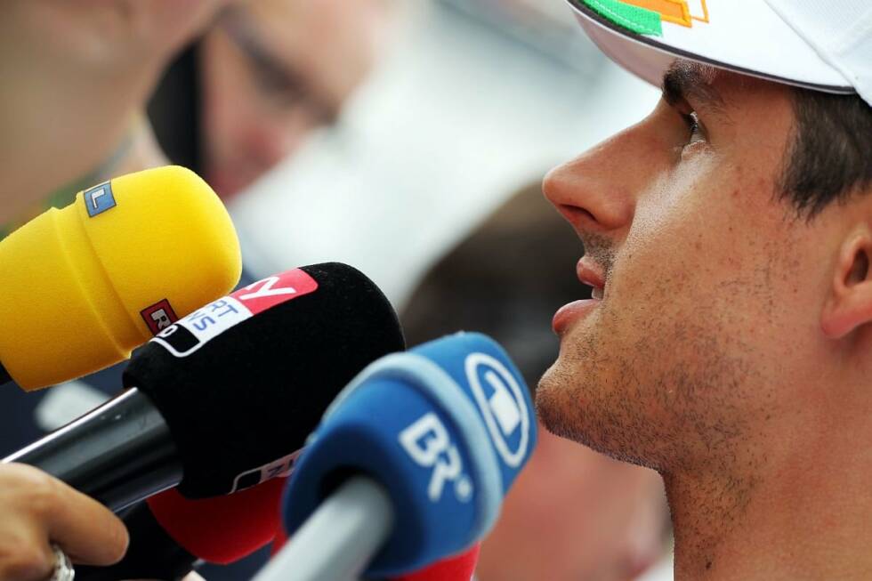 Foto zur News: Juli 2013: Beim Großen Preis von Ungarn in Budapest bestreitet Adrian Sutil sein 100. Formel-1-Rennen. &quot;Da fühle ich mich gleich ein bisschen älter&quot;, meint der nun 30-Jährige. Sein nächstes Ziel: endlich mal auf das Treppchen fahren. &quot;Darauf will ich nicht mehr allzu lange warten...&quot;