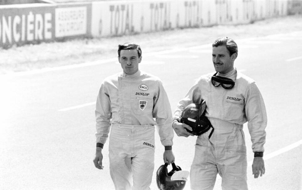 Foto zur News: Ganz anders ging es in den sechziger Jahren bei Lotus zu, als zwei echte Gentlemen sich das Team teilten. Jim Clark (links) und Graham Hill dürften bis heute das britische Traumduo bilden.