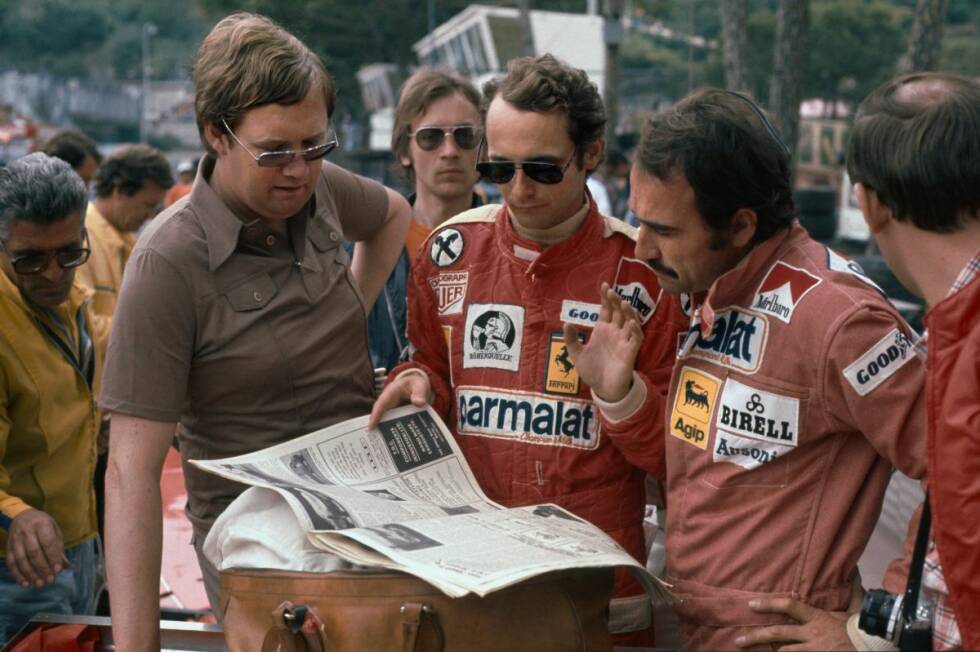 Foto zur News: Die italienische Version dürften Enzo Ferrari und sein damaliger Teamchef Luca di Montezemolo erlebt haben, als sie den aufstrebenden, aber unbeliebten Youngster Niki Lauda und Clay Reggazoni ab 1974 zu Harmonie erziehen mussten. Mit durchschnittlichem Erfolg.