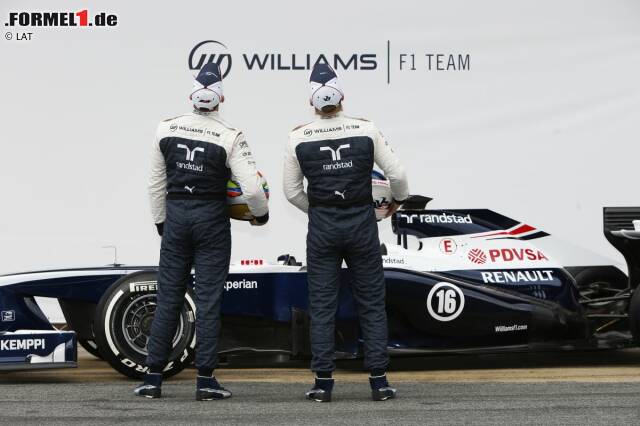 Foto zur News: Am 19. Februar präsentiert Williams in Barcelona als letztes Team sein neues Auto für die Saison 2013: den FW35. Die Fahrerpaarung soll in diesem Jahr Pastor Maldonado/Valtteri Bottas heißen.