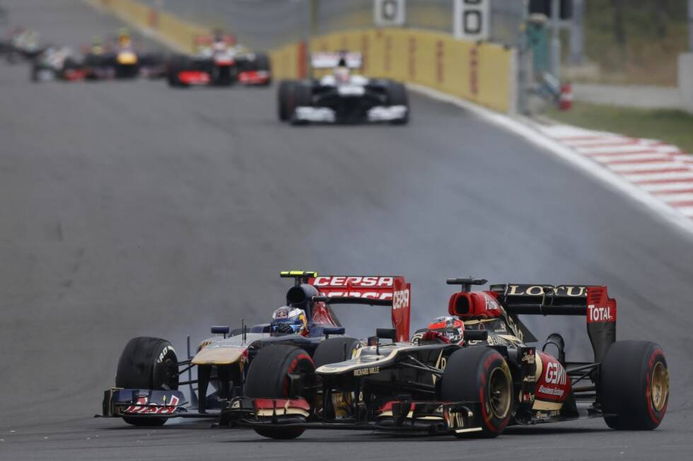 Foto zur News: Grand Prix von Südkorea: Nach drei zweiten Plätzen en suite kann Fernando Alonso erstmals nicht mehr über die Grenzen des Ferrari hinauswachsen und wird Sechster. Kimi Räikkönen fährt dafür nach Platz zehn im Qualifying ein sensationelles Rennen und wird noch Zweiter.