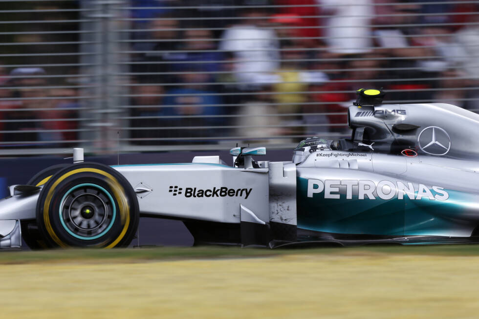 Foto zur News: El Mundo Deportivo (Spanien): &quot;Rosberg bleibt alleine. Der Deutsche dominiert mit Autorität das erste Rennen der Turbo-Ära, Alonso wird Vierter. Hamilton und Vettel müssen früh aufgeben, sie wurden von ihren Motoren verraten.&quot;
