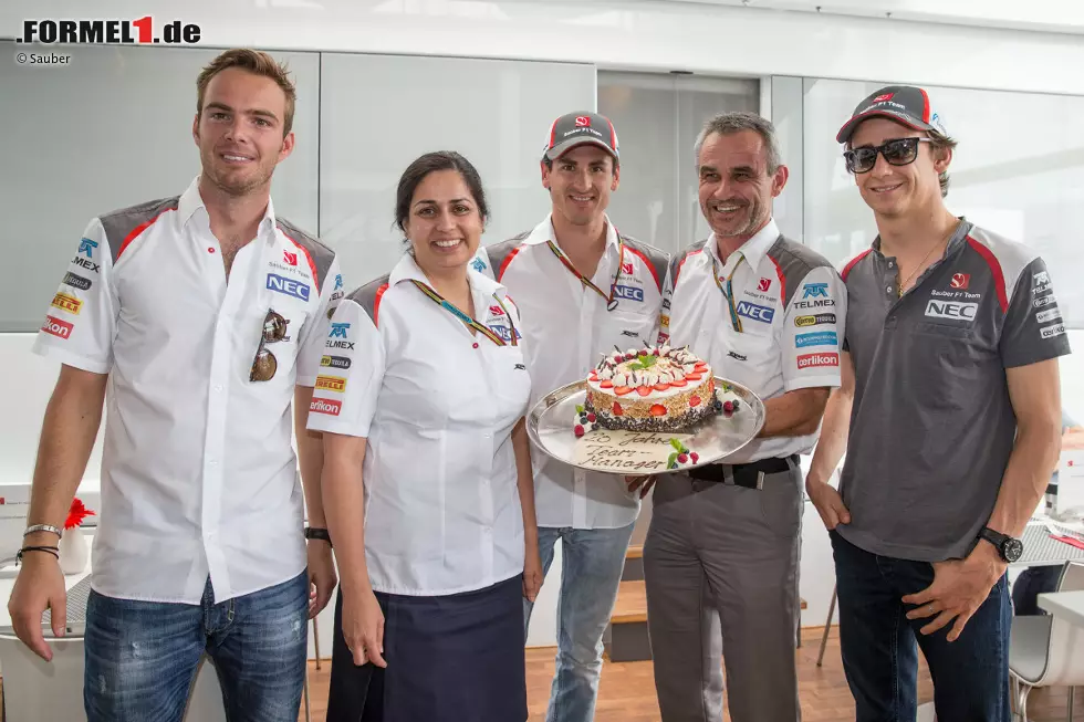 1988 ist Beat Zehnder (damals noch als einfacher Mechaniker) zum Sauber-Team in die Sportwagen-WM gestoßen. In Hockenheim feiert er schon sein 20-jähriges Jubiläum als Teammanager. Foto zur News: 1988 ist Beat Zehnder (damals noch als einfacher Mechaniker) zum Sauber-Team in die Sportwagen-WM gestoßen. In Hockenheim feiert er schon sein 20-jähriges Jubiläum als Teammanager.