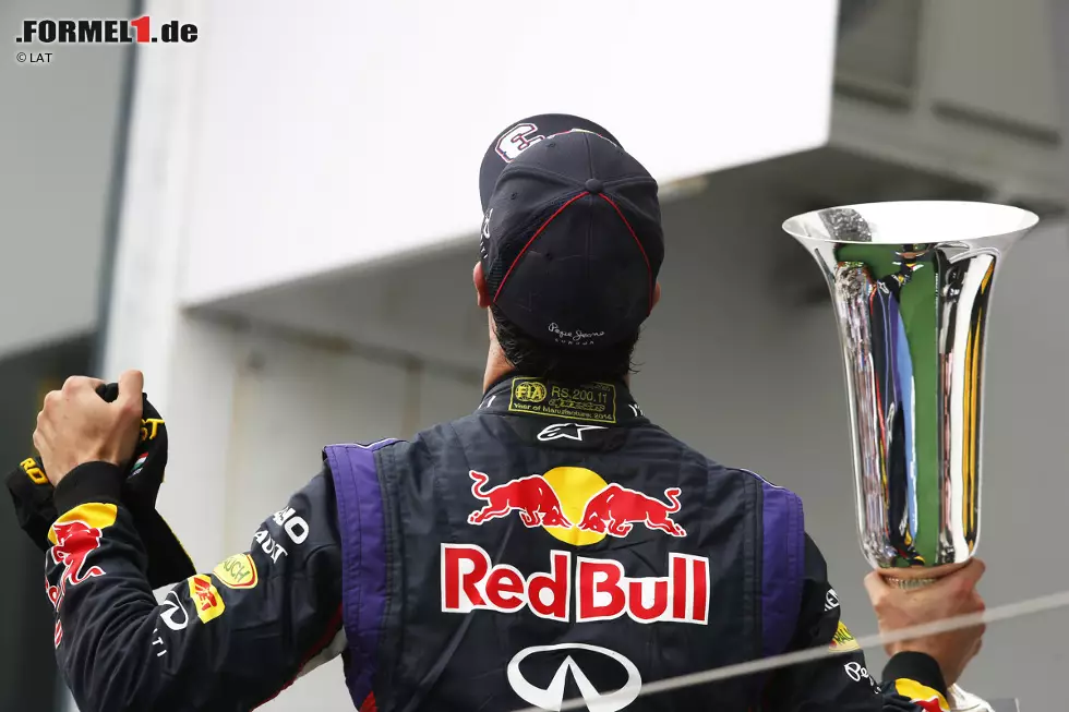 Österreich (Österreich): "Ricciardo siegt: Red Bull schlägt zurück. Zwei Safety-Car-Phasen, viele Crashs und Ausfälle hielten die 80.000 Fans total im Bann. Am Ende von packenden 70 Runden jubelte Daniel Ricciardo über seinen zweiten Saisonsieg. Foto zur News: Österreich (Österreich): "Ricciardo siegt: Red Bull schlägt zurück. Zwei Safety-Car-Phasen, viele Crashs und Ausfälle hielten die 80.000 Fans total im Bann. Am Ende von packenden 70 Runden jubelte Daniel Ricciardo über seinen zweiten Saisonsieg.