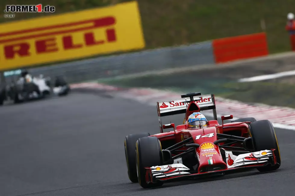 Sport (Spanien): "Ricciardo nimmt Alonso den Ruhm weg. Fernando Alonso wurde drei Runden vor Schluss überholt und widerstand den Angriffen von Hamilton und Rosberg, um den zweiten Platz zu sichern. Alonso zeigte ein außergewöhnliches Rennen. Dritter wurde der Engländer Lewis Hamilton, der aus der Boxengasse gestartet war und wieder mal zum Protagonisten der großen Aufholjagd des Rennens wurde. Nico Rosberg, der Vierter wurde, hält weiter die WM-Führung mit 202 Punkten." Foto zur News: Sport (Spanien): "Ricciardo nimmt Alonso den Ruhm weg. Fernando Alonso wurde drei Runden vor Schluss überholt und widerstand den Angriffen von Hamilton und Rosberg, um den zweiten Platz zu sichern. Alonso zeigte ein außergewöhnliches Rennen. Dritter wurde der Engländer Lewis Hamilton, der aus der Boxengasse gestartet war und wieder mal zum Protagonisten der großen Aufholjagd des Rennens wurde. Nico Rosberg, der Vierter wurde, hält weiter die WM-Führung mit 202 Punkten."