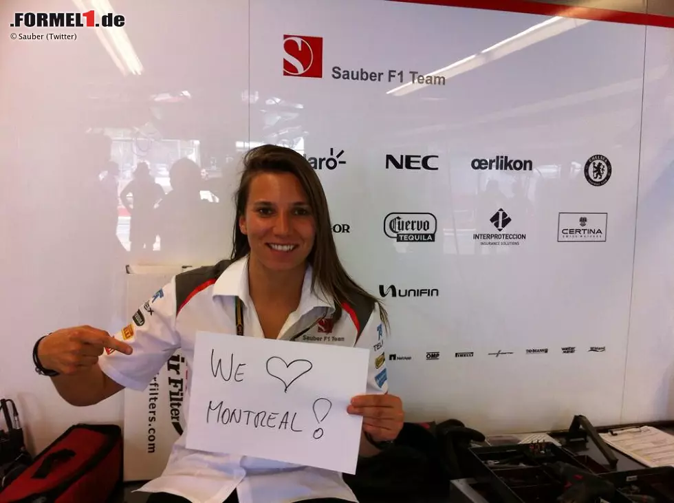 Vielleicht sind es gerade solche Dinge, die den speziellen Charme von Montreal ausmachen. Sauber-Testfahrerin Simona de Silvestro hat die Stadt jedenfalls für sich entdeckt und macht keinen Hehl daraus, was sie vom kanadischen Gastgeber-Ort hält. Eine Meinung, die das restliche Formel-1-Fahrerlager teilt. Foto zur News: Vielleicht sind es gerade solche Dinge, die den speziellen Charme von Montreal ausmachen. Sauber-Testfahrerin Simona de Silvestro hat die Stadt jedenfalls für sich entdeckt und macht keinen Hehl daraus, was sie vom kanadischen Gastgeber-Ort hält. Eine Meinung, die das restliche Formel-1-Fahrerlager teilt.