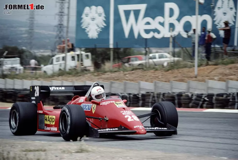 1984 ist für ihn mit dem Ferrari 126C4 kaum etwas zu holen. Einzig in Imola und ... Foto zur News: 1984 ist für ihn mit dem Ferrari 126C4 kaum etwas zu holen. Einzig in Imola und ...