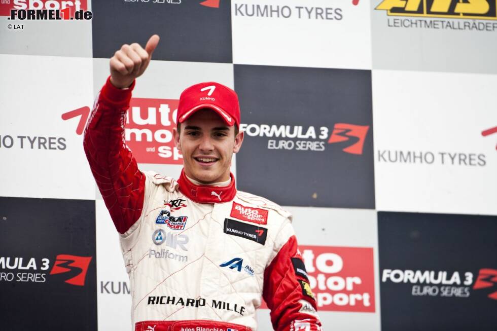 Foto zur News: Dennoch gelingt Jules Bianchi 2009 mit dem ART-Team der große Coup: Er gewinnt die Meisterschaft in der Formel-3-Euroserie und sichert sich damit den Sprung in die nächst höhere Kategorie. Die GP2 ruft den schnellen Franzosen.