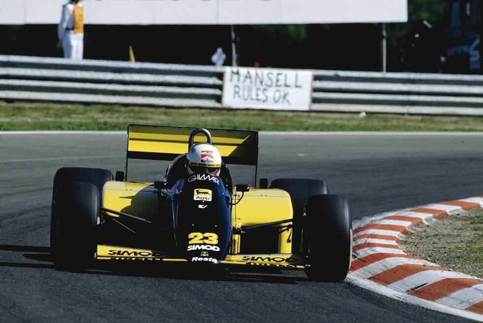 Foto zur News: Über Stationen bei Minardi (dem einzigen Team, für das er keine WM-Punkte einfährt) und Brabham ging es 1988 zu Neueinsteiger Rial, große Erfolge blieben jedoch Mangelware