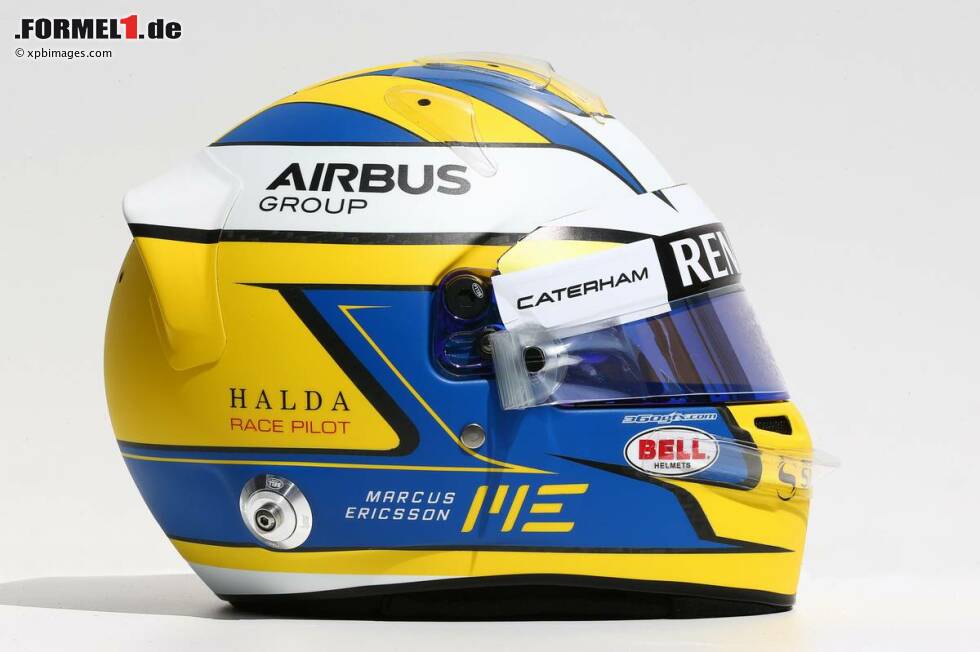 Foto zur News: #9 Marcus Ericsson (Caterham-Renault), Schweden, 23 Jahre alt