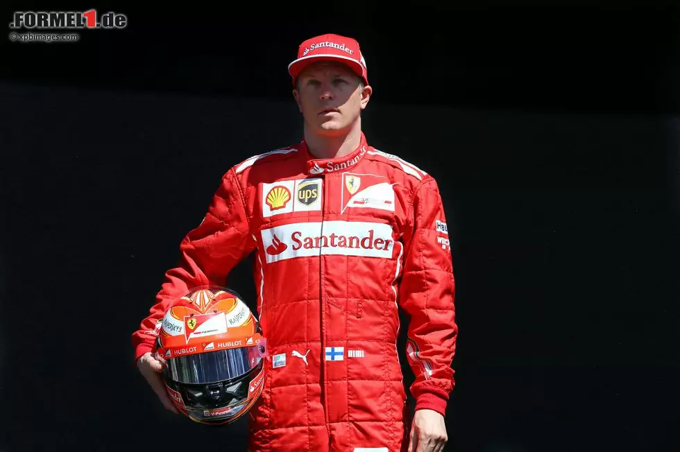 Foto zur News: #7 Kimi Räikkönen (Ferrari), Finnland, 34 Jahre alt