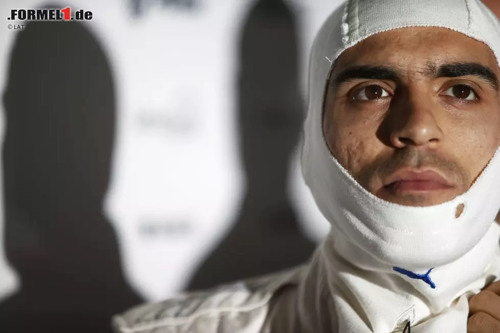 Foto zur News: 13 - Pastor Maldonado macht mit einer ungewöhnlichen Wahl auf sich aufmerksam: Der Venezolaner wählt die 13, die in der aktuellen Vergabe stets ausgelassen wurde. Dem Lotus-Piloten dürfte es wohl egal sein, dass diese Zahl Unglück bringen soll, vielleicht will er einfach nur allen das Gegenteil beweisen...