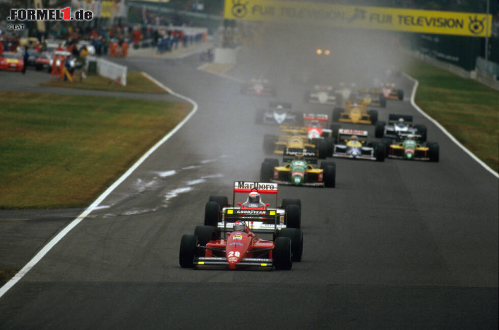 Foto zur News: Neben Schumacher ist Gerhard Berger der einzige Fahrer, der in Suzuka für mehr als ein Team gewinnen konnte. Der Österreicher war beim ersten Grand Prix 1987 für Ferrari siegreich und holte 1991 bei McLaren seinen zweiten Triumph.