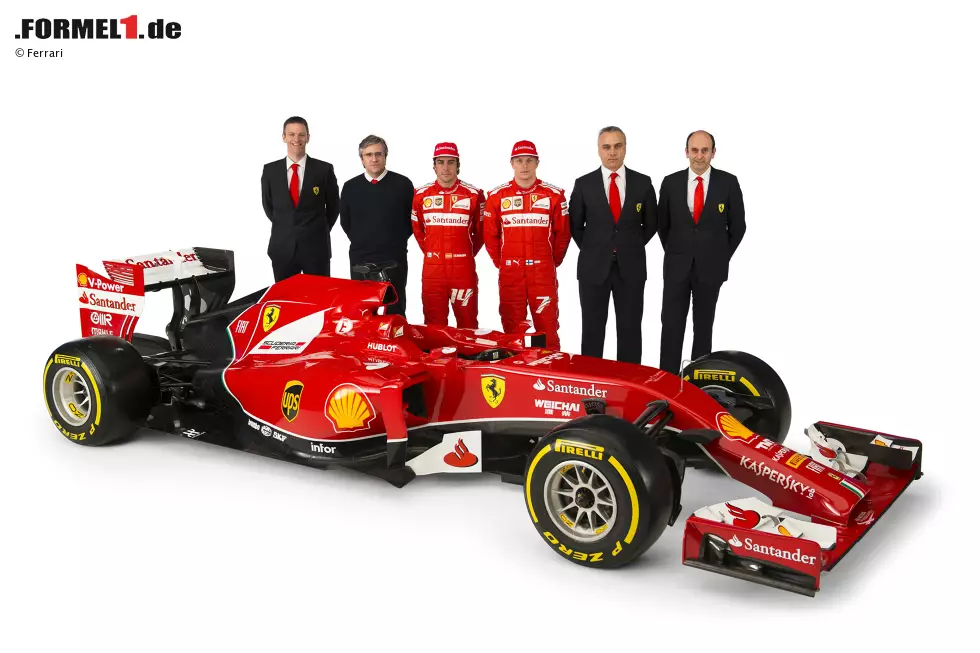 Auch den zeigt Ferrari nur online - und erleidet sportlich Schiffbruch. Fernando Alonso und Kimi Räikkönen können sich mit dem Turbo-Renner nicht in Szene setzen. Erstmals seit 1993 beendet Ferrari eine Formel-1-Saison ohne Sieg - und verschleißt im Laufe der Saison zwei Teamchefs. Foto zur News: Auch den zeigt Ferrari nur online - und erleidet sportlich Schiffbruch. Fernando Alonso und Kimi Räikkönen können sich mit dem Turbo-Renner nicht in Szene setzen. Erstmals seit 1993 beendet Ferrari eine Formel-1-Saison ohne Sieg - und verschleißt im Laufe der Saison zwei Teamchefs.