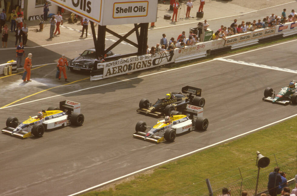 Foto zur News: Duell Nr. 2: Nelson Piquet &amp; Nigel Mansell (Williams, 1986 bis 1987)