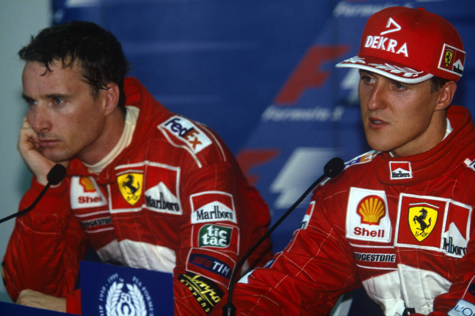 Foto zur News: Duell Nr. 6: Michael Schumacher &amp; Eddie Irvine (Ferrari, 1996 bis 1999)