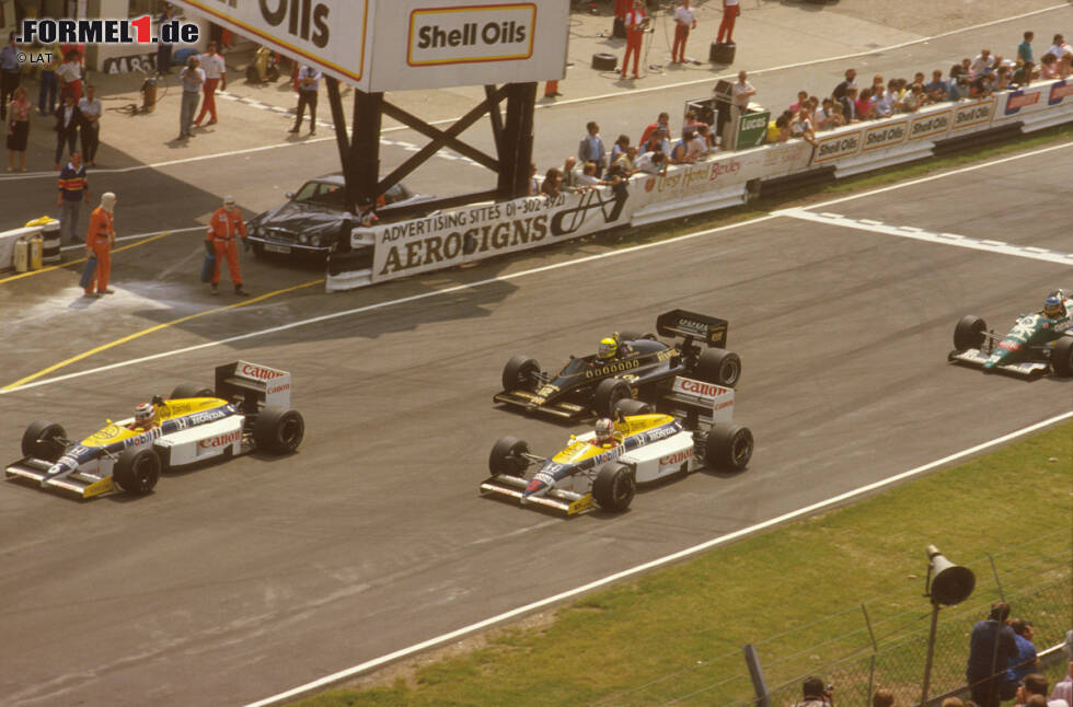 Foto zur News: Duell Nr. 2: Nelson Piquet &amp; Nigel Mansell (Williams, 1986 bis 1987)
