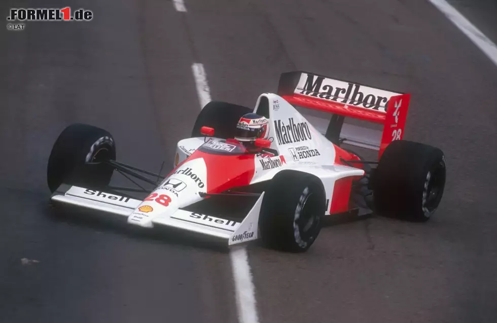 ... das Cockpit des Franzosen bei McLaren. Berger ist ab sofort Teamkollege von Ayrton Senna und schlägt diesen beim ersten gemeinsamen Auftritt auf Anhieb - zumindest im Qualifying. Foto zur News: ... das Cockpit des Franzosen bei McLaren. Berger ist ab sofort Teamkollege von Ayrton Senna und schlägt diesen beim ersten gemeinsamen Auftritt auf Anhieb - zumindest im Qualifying.
