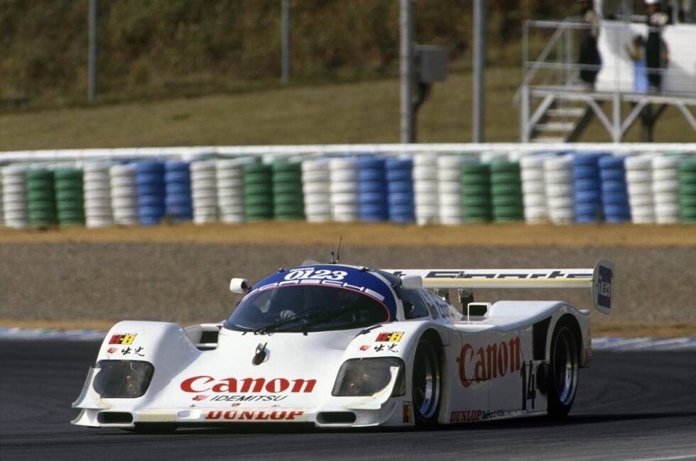 Foto zur News: Anfang der 1990er-Jahre verlagert Ratzenberger seinen Karriere- und Lebensmittelpunkt nach Asien. In Japan bestreitet er jahrelang Formel-, Tourenwagen- und Sportwagen-Rennen. 1991 fährt er zusammen mit Elgh die Japanische Sportwagen-Meisterschaft auf einem Porsche 962C mit der Startnummer 14.