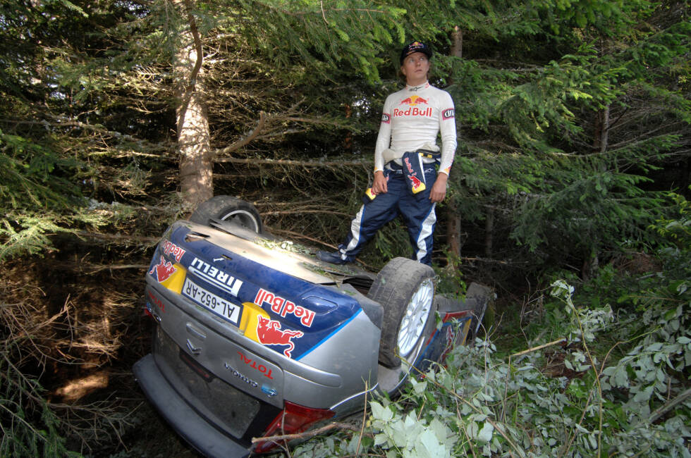 Foto zur News: 2010 beginnen die wilden Jahre des &quot;Iceman&quot;: Er hat genug von der Formel 1 und sucht sich im Rallyesport ein neues Zuhause. Bereits 2009 tritt er in einem Fiat S2000 bei der WM-Rallye in Finnland an ...