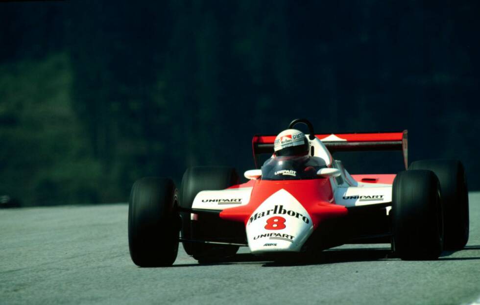 Foto zur News: 1982 dann das Comeback bei McLaren: In Long Beach und in Brands Hatch landete er zwei Siege und schloss das Jahr als Fünfter der WM-Gesamtwertung ab.